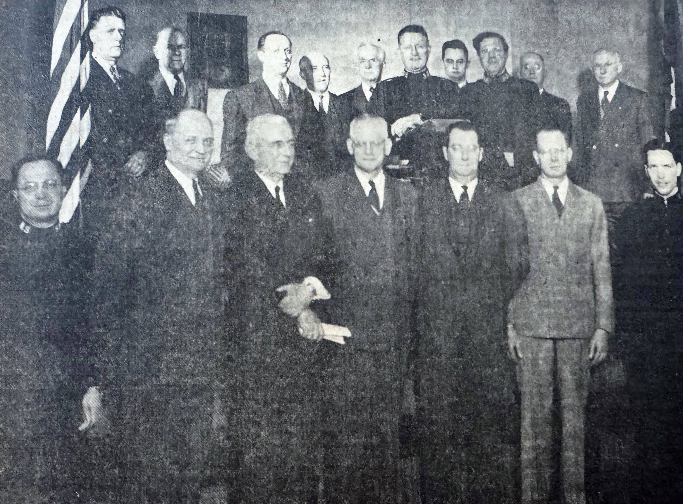 Old Photo Album: Lock Haven Salvation Army Board, mid-1940s
